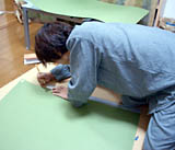 作業中のkazeburo